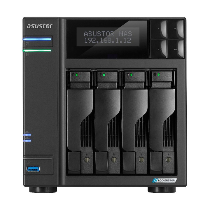 ASUSTOR INC. ASUSTOR NAS 4 BAIE IC N5105 2.0GHZ QC    4GB RAM